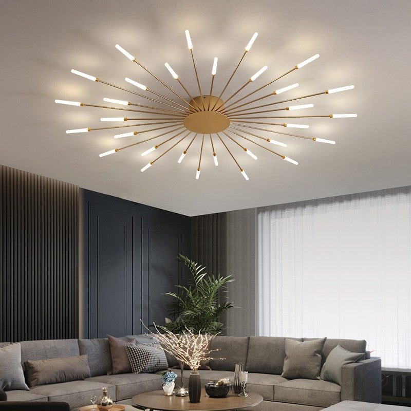 Gaming Room Luxury Gold Or Black Modern Creative Hanging Lights