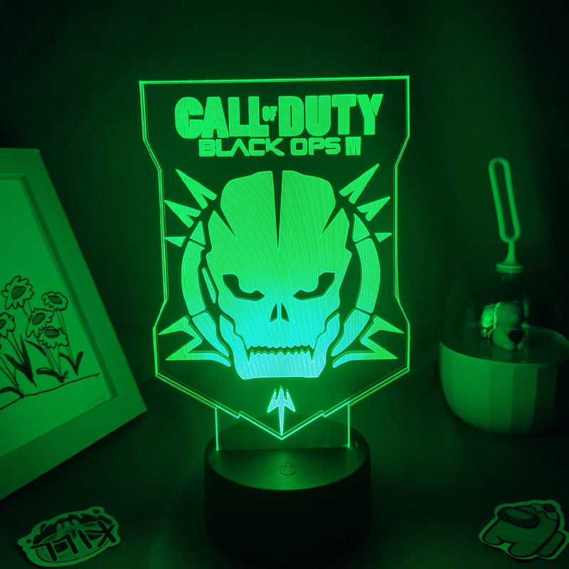 Call Of Duty Game LOGO 3D Lamps