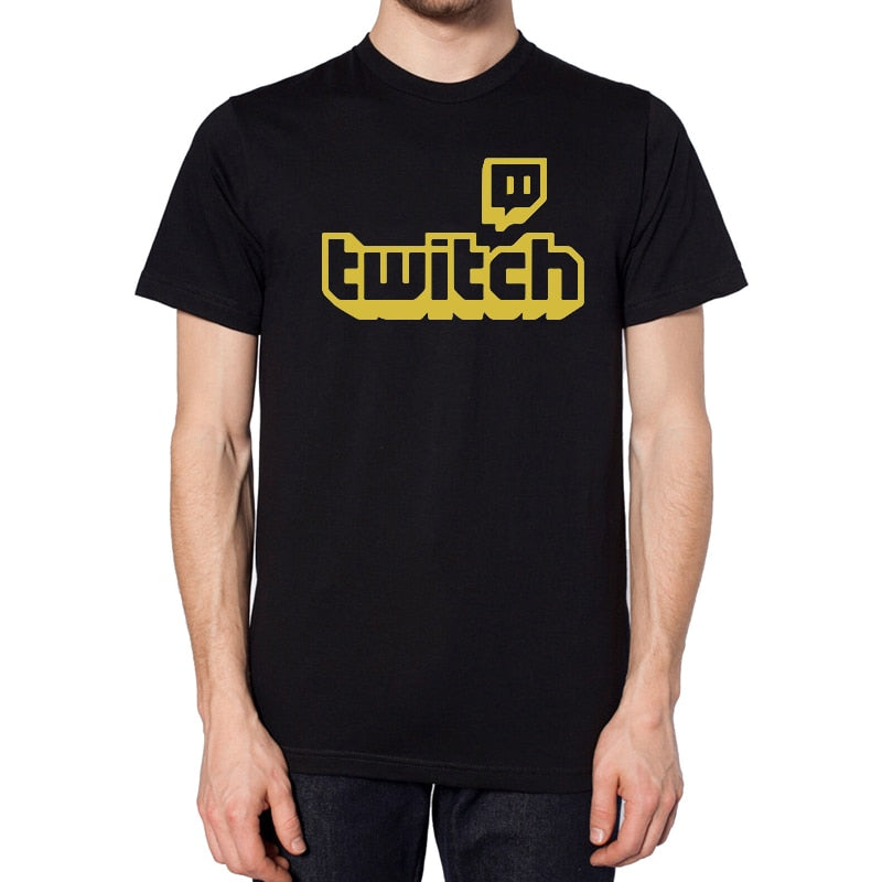 Personalised Twitch TV Gaming T-Shirt by KV