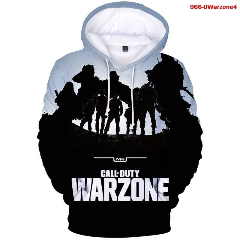 3D Unisex C.O.D. Warzone Hoodies