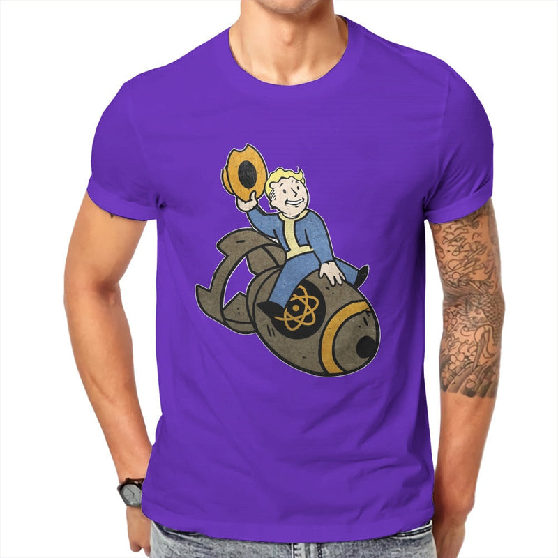 Fallout Vault Dweller Game Man TShirt