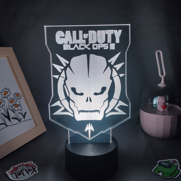 Call Of Duty Game LOGO 3D Lamps