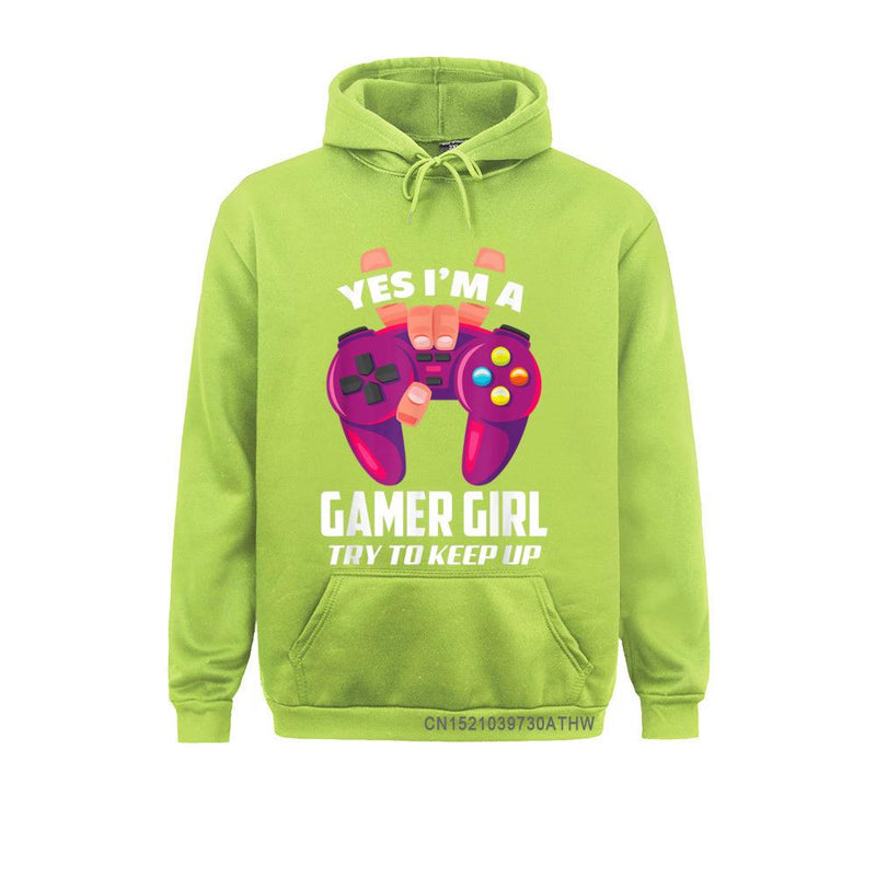 Yes I'm A Gamer Girl Video Games Sweatshirts Hoodies