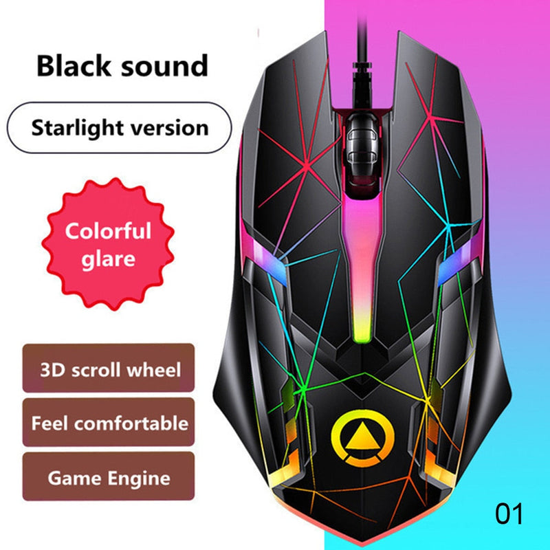 Wired Gaming Mouse Optical Computer Mouse