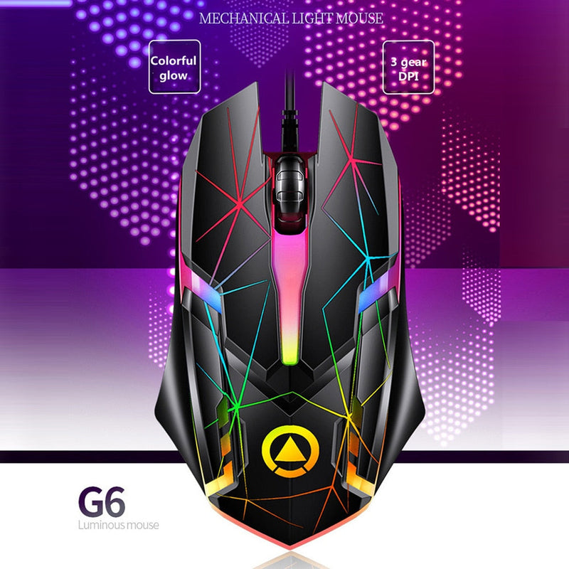 Wired Gaming Mouse Optical Computer Mouse