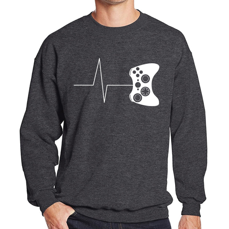 Heartbeat of a Gamer Sweatshirts