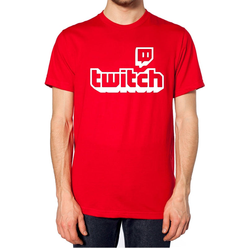 Personalised Twitch TV Gaming T-Shirt by KV