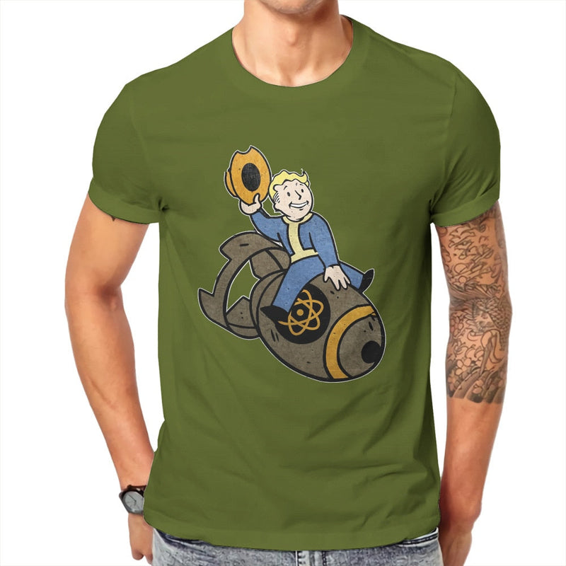 Fallout Vault Dweller Game Man TShirt