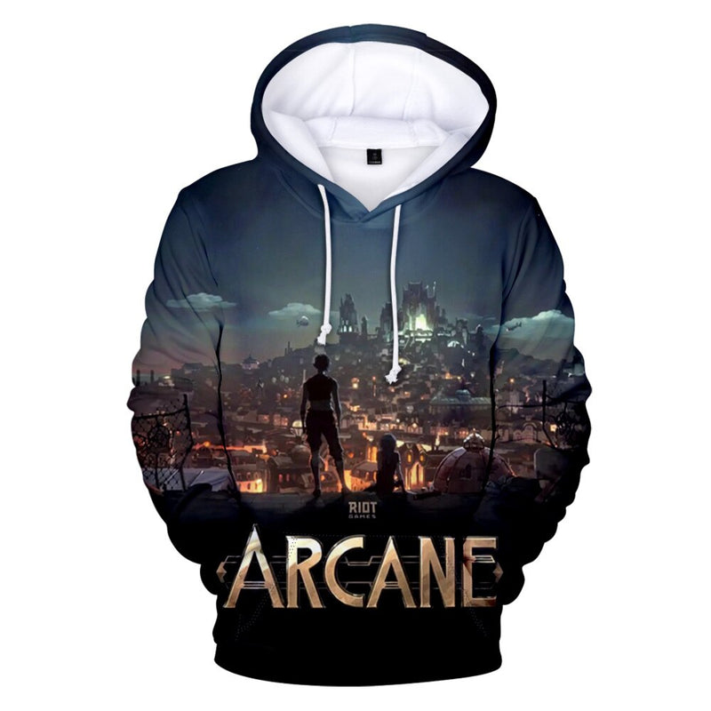 Game Arcane League of Legends Unisex Hoodies