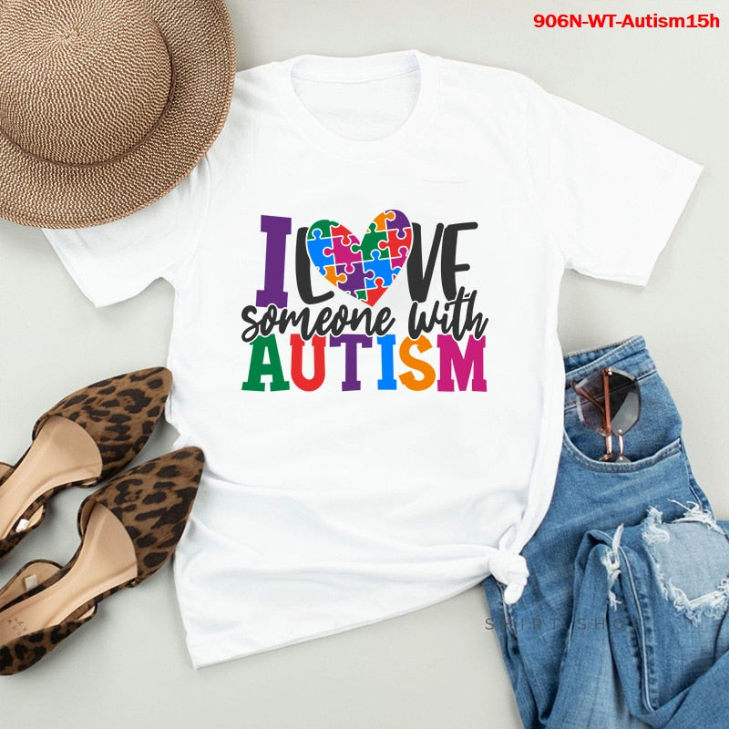 T Shirt - Autism Seeing The World Differently