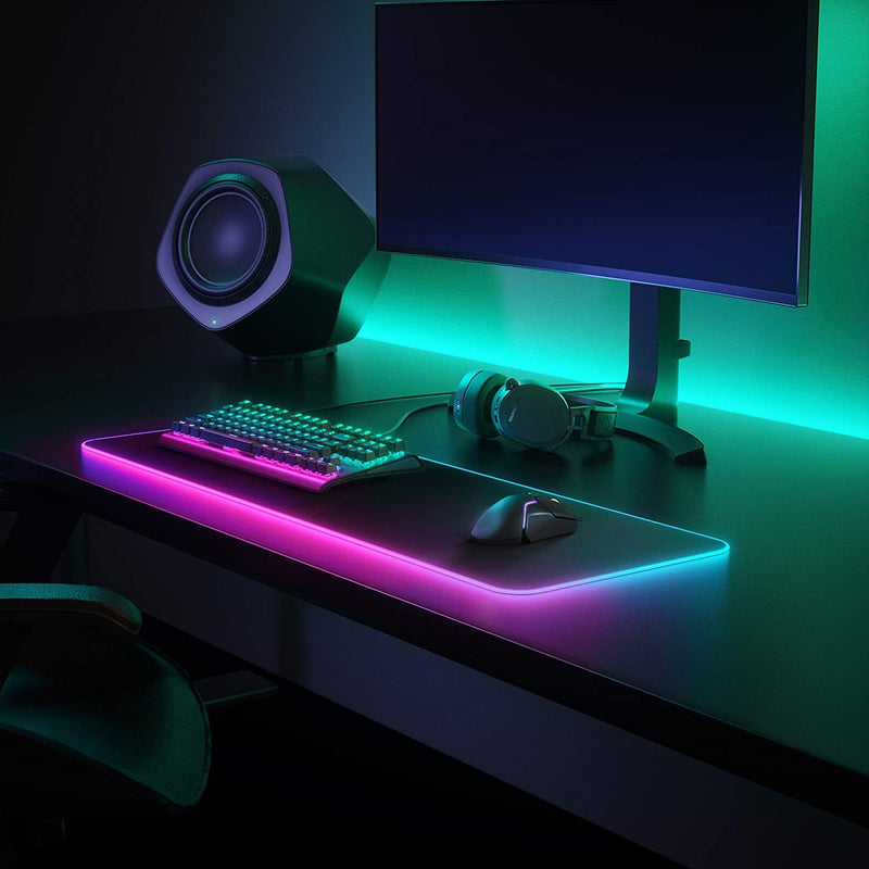 RGB LED Light Gaming Mouse Pad