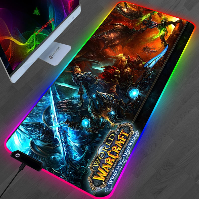 World of Warcraft RGB  Mouse Pad