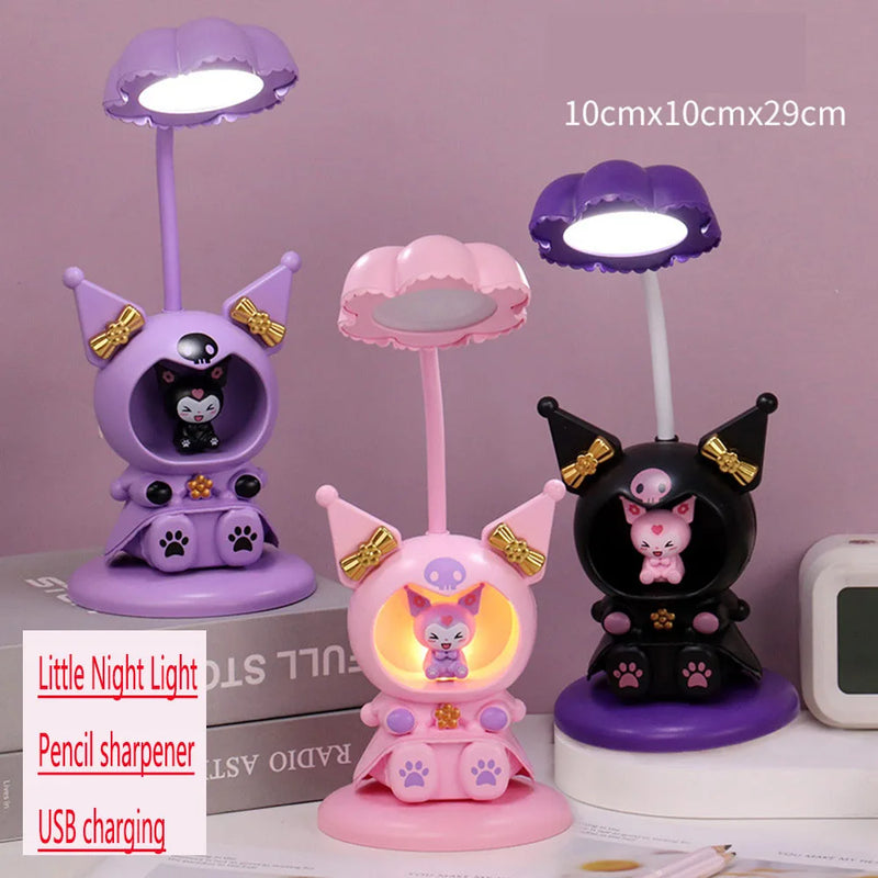 Kawaii My Melody Folding Eye Protection Table Lamp