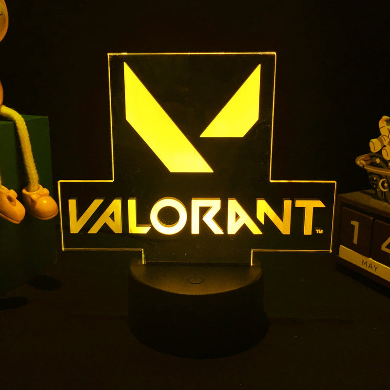 Gaming Valorant 3D LED Light