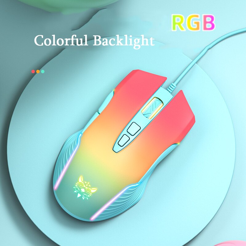 Ergonomic Wired RGB Gaming Mouse