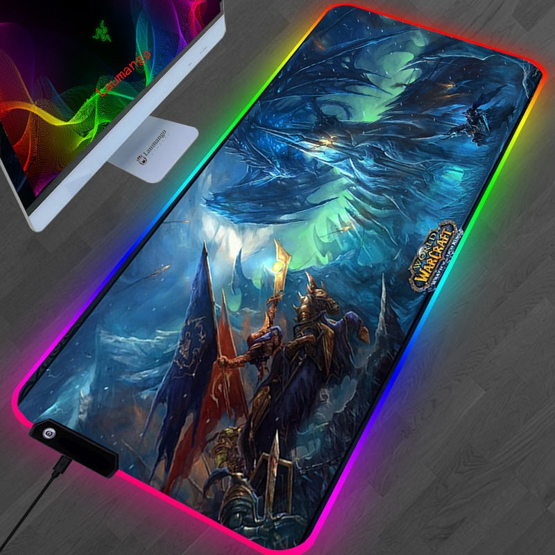 World of Warcraft RGB  Mouse Pad