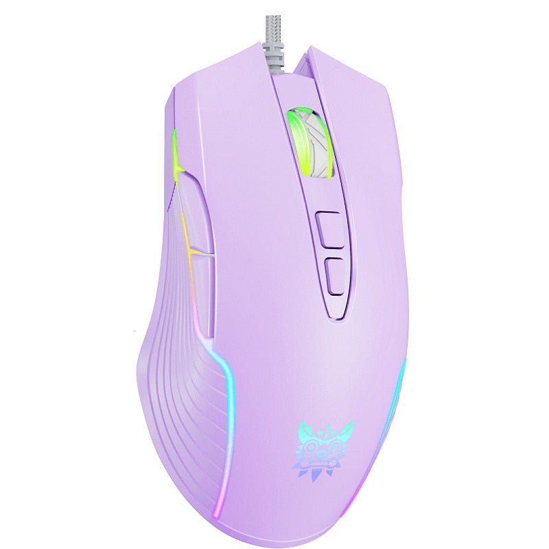 Ergonomic Wired RGB Gaming Mouse