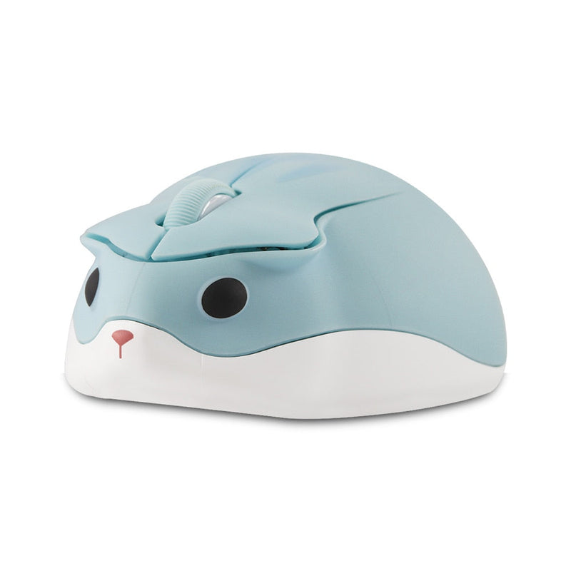 Wireless Optical Cute Hamster Cartoon Design Mouse