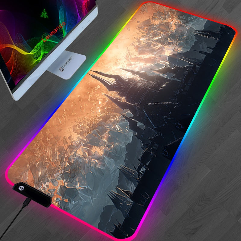 World of Warcraft RGB  Mouse Pad