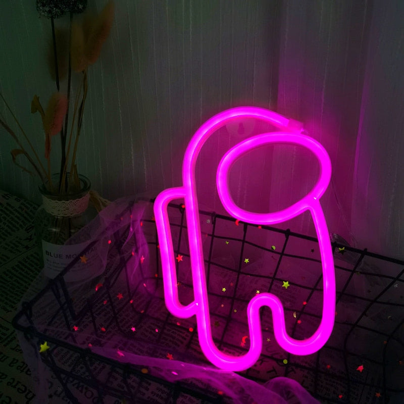 Among Us LED Neon Lamp