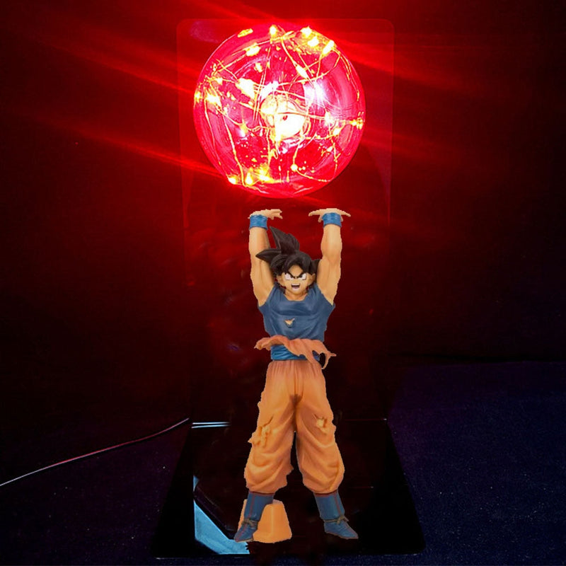 Goku Dragon Ball Z Action Figures Lamp