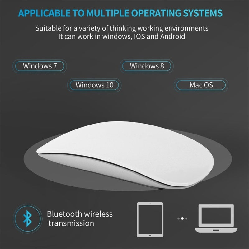 Bluetooth 5.0 Magic Wireless Rechargeable Mouse