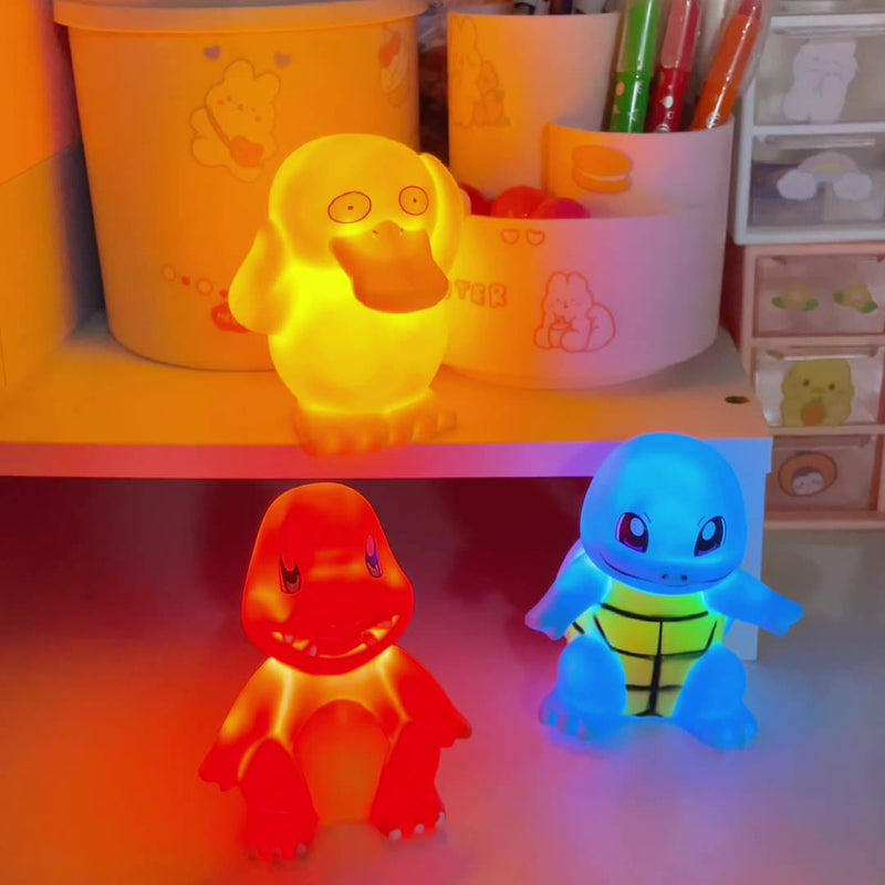 4Pcs/Set Pokemon Kawaii Pikachu Night Light