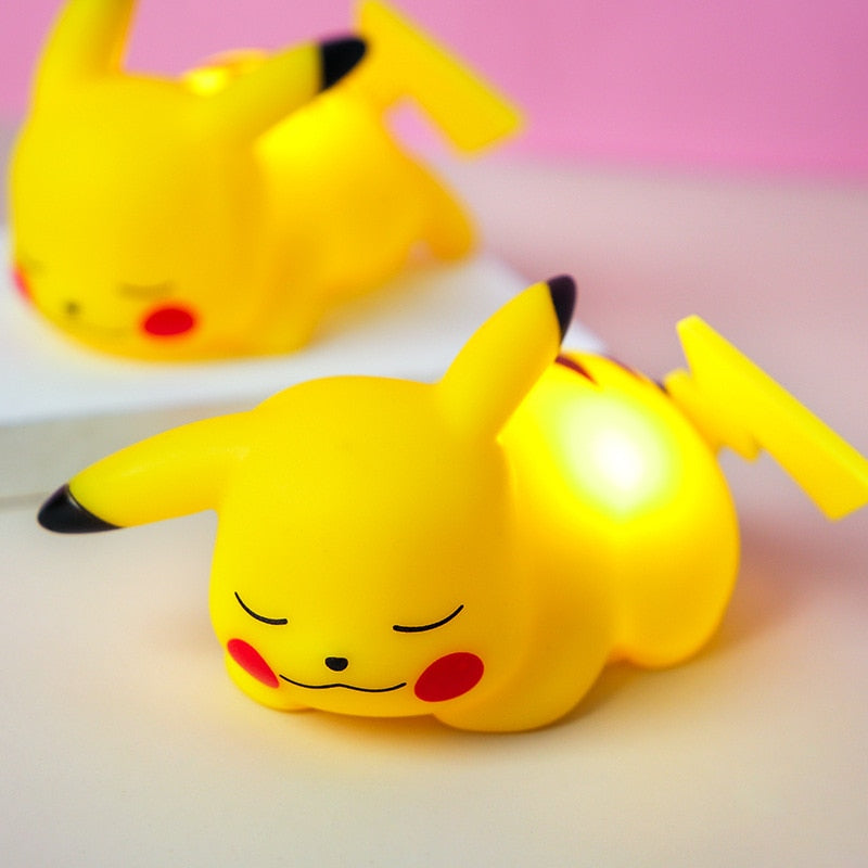 4Pcs/Set Pokemon Kawaii Pikachu Night Light