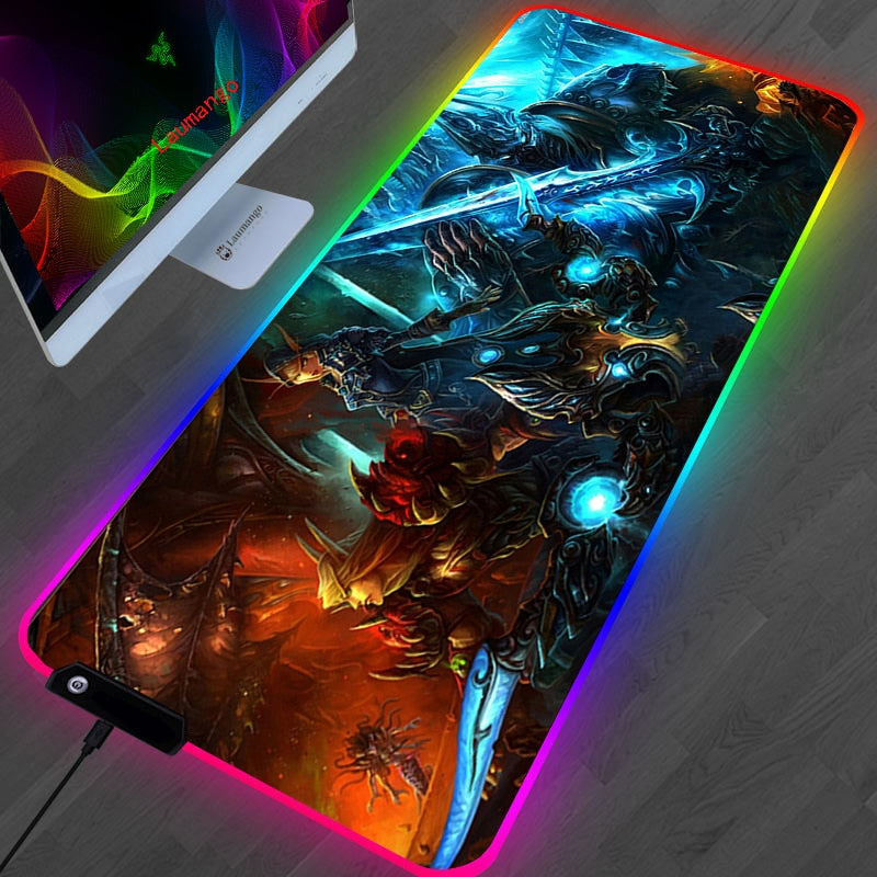 World of Warcraft RGB  Mouse Pad