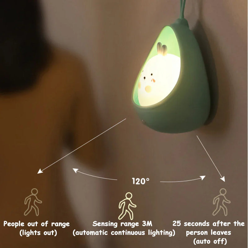 Sensor Control Kawaii Night Light