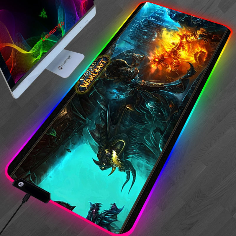 World of Warcraft RGB  Mouse Pad