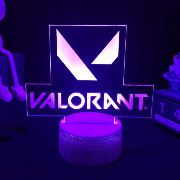 Gaming Valorant 3D LED Light