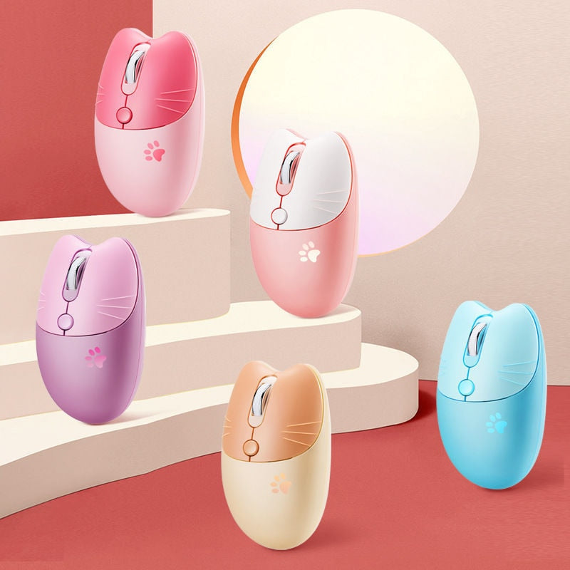 Cute 2.4g Wireless Mini Mice Silent USB Optical Mouse