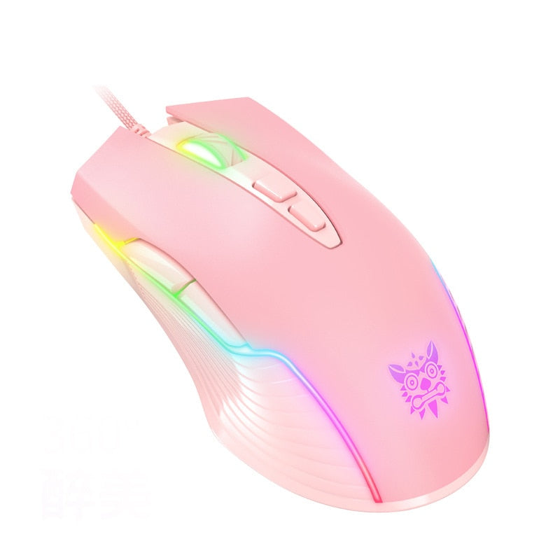 Ergonomic Wired RGB Gaming Mouse