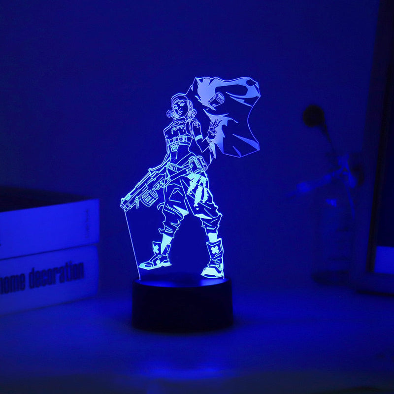 VALORANT 3D Led Night Light